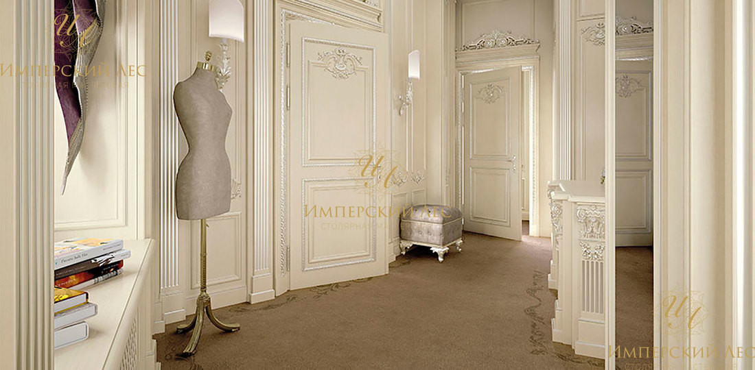 Гардеробная комната "Рококо style"